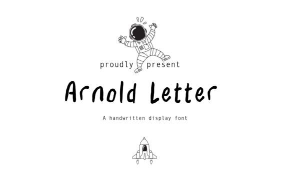 Arnold Letter: A Handwritten Font with Editorial Charm