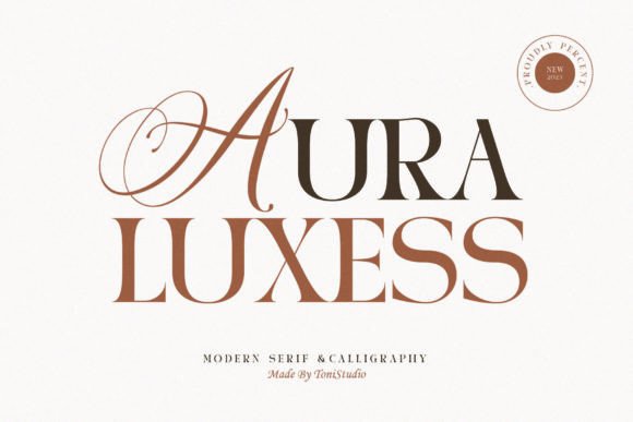 Aura Luxess Duo: Elevating Web Design with Elegant Typography