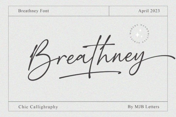 Breathney Font: A Designer’s Review for Campaign Visuals