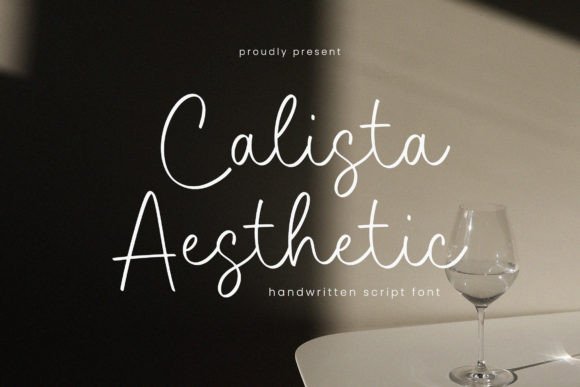 Calistha Aesthic: A Refined Script Font for Modern Editorial Design