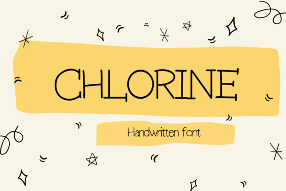 Chlorine: A Handwritten Font for Modern Web Design and Digital Branding