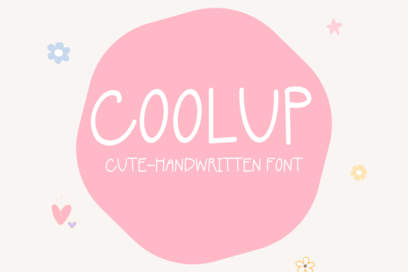 Coolup: A Sweet Handwritten Font for Warm Brand Identities