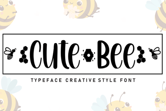 Cute Bee: A Handwritten Font for Warm Digital Designs