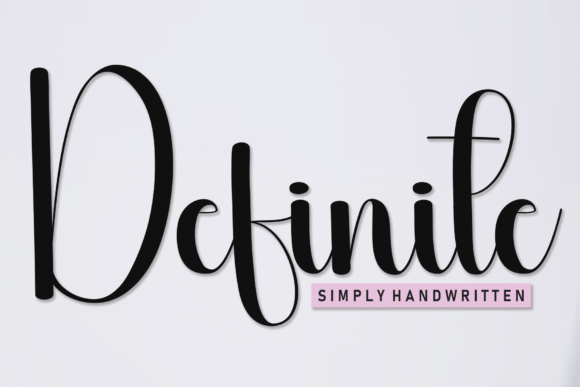 Definite Font Review: Elevating Web Design with Elegant Script Typography