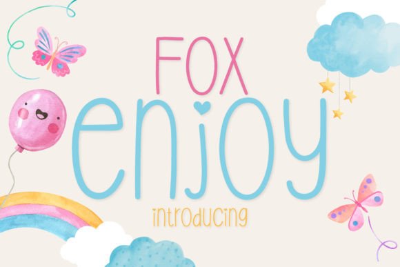Fox Enjoy: A Playful Handwritten Font for Modern Campaign Design