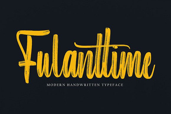 Fulanttime: Elevating Web Design with a Stylish Handwritten Font