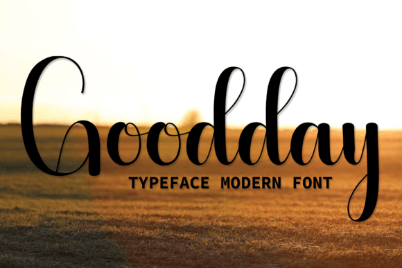 Goodday Font: A Web Designer’s Take on Elegant Script Typography
