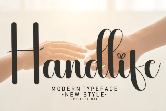 Handlife: A Handwritten Font That Elevates Editorial Design