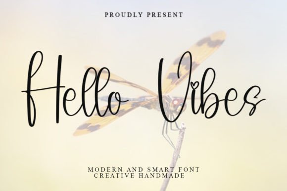 Hello Vibes: A Playful Handwritten Font for Polished Branding