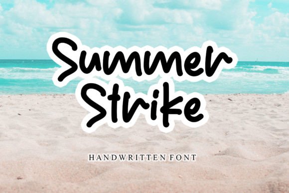 How Summer Strike Font Brought Energy to a Seasonal Campaign
