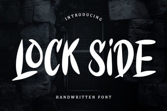 Lock Side: A Modern Handwritten Font for Elegant Editorial Design