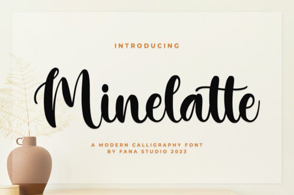 Minelatte: A Modern Script Font That Elevates Digital Branding
