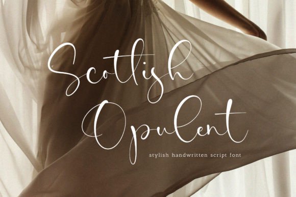 Scotlish Opulent: A Handwritten Font That Elevates Campaign Typography