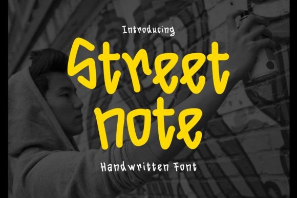 Street Note: A Handwritten Font That Adds Personality to Campaign Visuals
