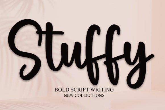 Stuffy: A Delicate Script Font That Elevates Editorial Design