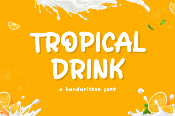 Tropical Drink Font: A Designer’s Journey Through a Lively Branding Project
