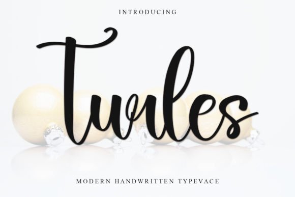 Turtles: A Handwritten Font That Elevates Small Business Branding