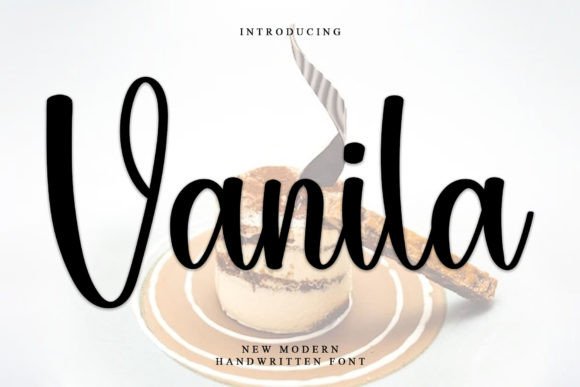 Vanila: A Handwritten Font That Elevates Small Business Branding