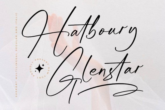Why Hatboury Glenstar Became My Go-To Script Font for Branding Projects
