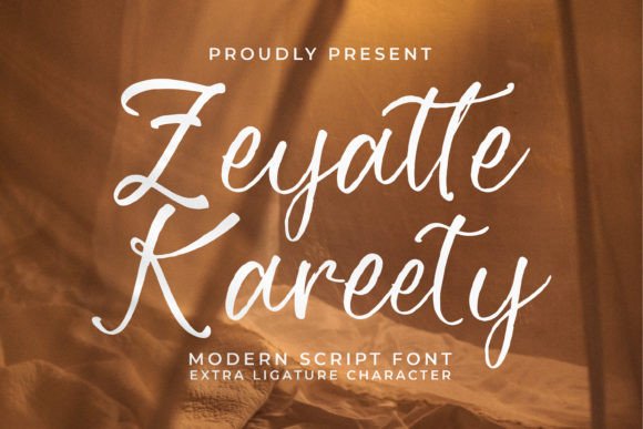 Zeyatte Kareety: A Handwritten Font That Elevates Digital Branding